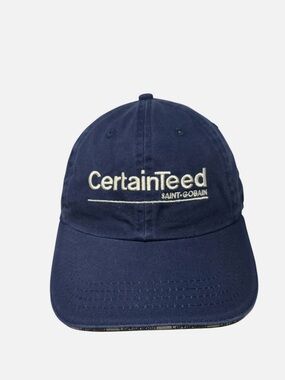 Navy Logo Baseball Cap Adjustable